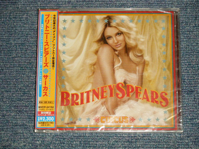 Photo1: BRITNEY SPEARS ブリトニー・スピアーズ - CIRCUS サーカス (SEALED) / 2008 JAPAN "BRAND NEW SEALED" CD with OBI