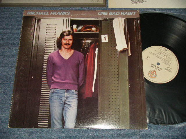 Photo1: MICHAEL FRANKS マイケル・フランクス - ONE BAD HABIT N.Y.ストーリー (Ex/MINT- EDSP) / 1980 JAPAN ORIGINAL Used LP