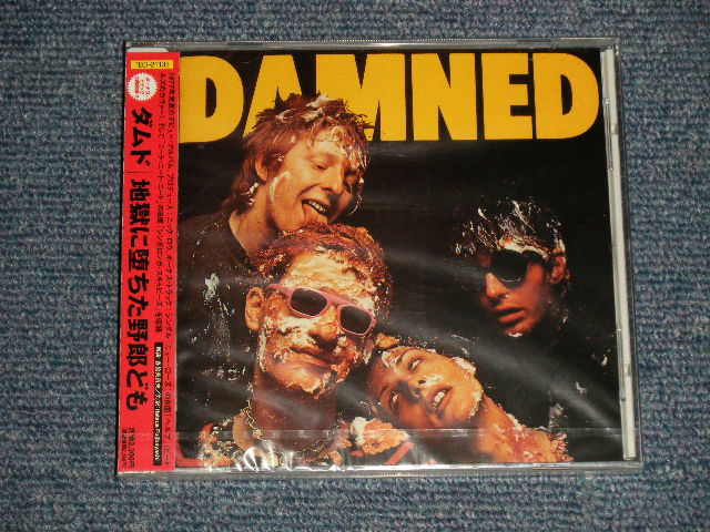 Photo1: THE DAMNED ダムド- DAMNED 地獄に落ちた野郎ども(SEALED)  / 2002 Version JAPAN "BRAND NEW SEALED" CD with OBI 