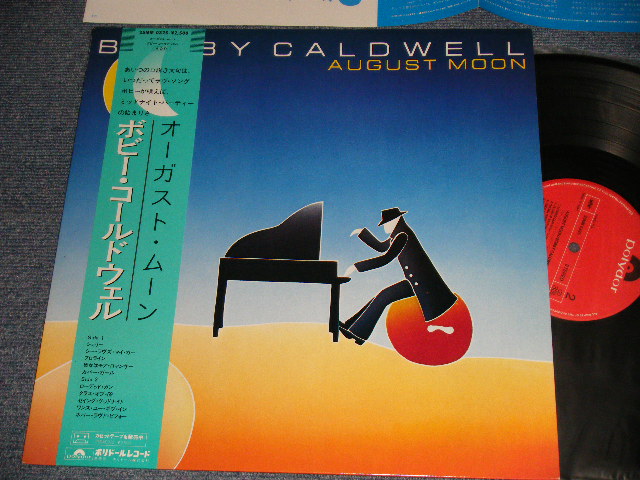 Photo1: BOBBY CALDWELL ボビー・コールドウェル - AUGUST MOON (MINT-/MINT-) / 1983 JAPAN ORIGINAL Used LP with OBI 