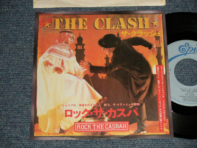 Photo1: The CLASH  ザ・クラッシュ - A)ROCK THE CASBA ロック・ザ・カスバ  B)MUSTAPHA DANCE (MINT-/MINT- Visual) / 1982 JAPAN ORIGINAL Used 7" Single 