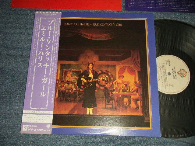 Photo1: EMMYLOU HARRIS エミルー・ハリス -BLUE KENTUCKY GIRL (Ex+++/MINT-) / 1979 JAPAN ORIGINAL Used LP with OBI オビ付