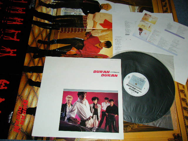 Photo1: DURAN DURAN デュラン・デュラン  DURAN DURAN デュラン・デュラン  (MINT-/MINT-)  / 1981 JAPAN ORIGINAL 21st Press "With POSTER" Used LPUsed LP