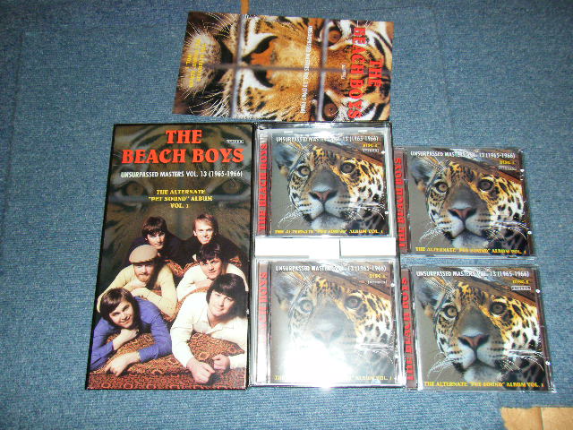 Photo1: THE BEACH BOYS - UNSURPASSED MASTERS VOL.13 (1965-1966 : THE ALTERNATE "PET SOUNDS" ALBUM VOL.1) (Ex+++, MINT-/MINT)  / 1998 EUROPE /LUXEMBOURG COLLECTOR'S Used 4CD's Box Set 