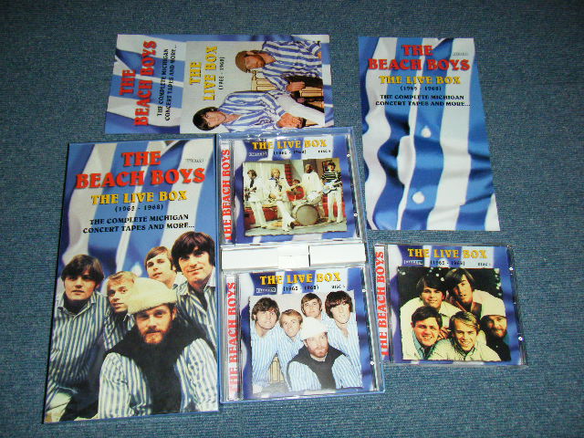 Photo1: THE BEACH BOYS - THE LIVE BOX (1965-1968) THE COMPLETE MICHIGAN CONCERT TAPES AND MORE... (Ex+++, MINT-/MINT)  / 1998 EUROPE /LUXEMBOURG COLLECTOR'S Used 3-CD's Box Set 