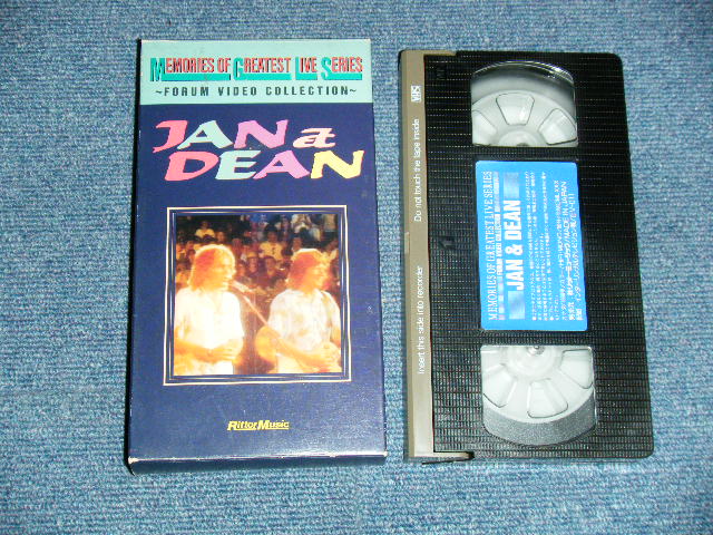 Photo1: JAN & DEAN ジャン＆ディーン - MEMORIES OF GREATEST LIVE SERIES (Ex++/MINT) / 1980's JAPAN ORIGINAL Used VHS VIDEO 
