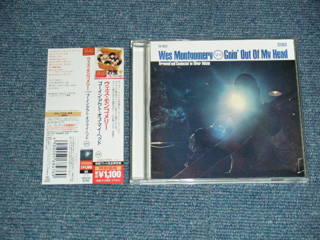 Photo1: WES MONTGOMERY ウエス・モンゴメリー - GOIN’ OUT MY HEAD ゴーイン・アウト・オブ・マイ・ヘッド  (MINT-/MINT) / 2011 Version JAPAN Used CD with OBI