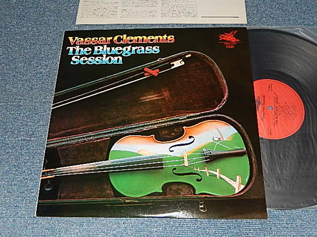 Photo1: VASSAR CLEMENTS ヴァッサー・クレメンツ - BLUEGRASS SESSION (MINT-/MINT-) / 1977 JAPAN ORIGINAL Used LP