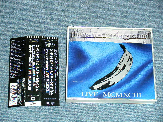 Photo1: THE VELVET UNDERGROUND ヴェルヴェット・アンダーグランド- ライヴ 1993  LIVE MCMXC III (MINT/MINT) / 1993 JAPAN ORIGINAL Used 2-CD w/OBI 