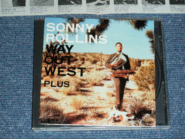 Photo1: SONNY ROLLINS ソニー・ロリンズ - WAY OUT WEST PLUS  (MINT-/MINT) / 1986 ORIGINAL 3,200 Mark  JAPAN Used CD 
