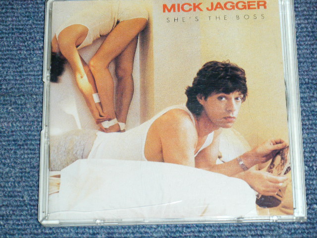 Photo1: MICK JAGGER of THE ROLLING STONES - SHE'S THE BOSS (Ex+++/MINT)  / 1985 JAPAN ORIGINAL used CD 