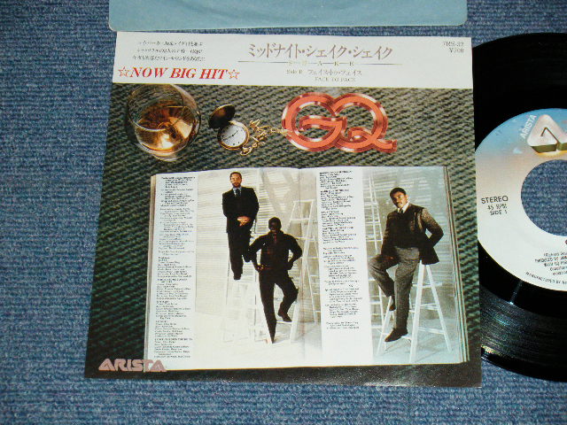 Photo1: GQ  - A) SHAKE   B) FACE TO FACE (MINT-/MINT-) / 1981 JAPAN ORIGINAL Used 7" Sigle 