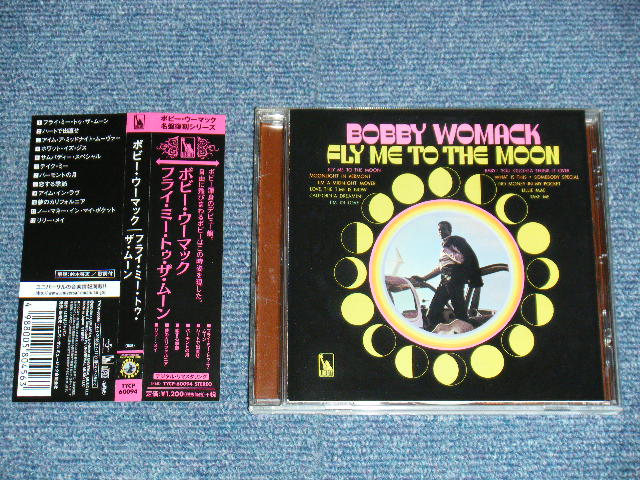 Photo1: BOBBY WOMACK ボビー・ウーマック - FLY ME TO THE MOON フライ・ミー・トゥ・ザ・ムーン (MINT/MINT)  / 2014 JAPAN Used CD with OBI 