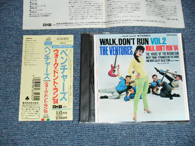Photo1: THE VENTURES - WALK DON'T RUN VOL.2 (MINT/MINT) / 1989 JAPAN ORIGINAL Used CD With OBI 