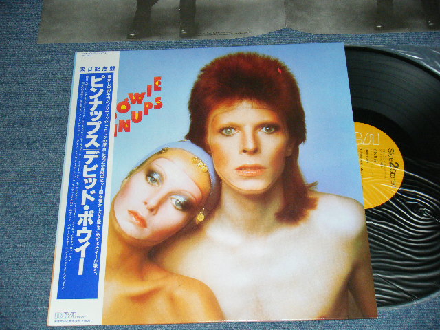 Photo1: DAVID BOWIE デビッド・ボウイ - PINUPS ピンナップス (MINT-/MINT) / 1982 Version JAPAN REISSUE Used LP with OBI
