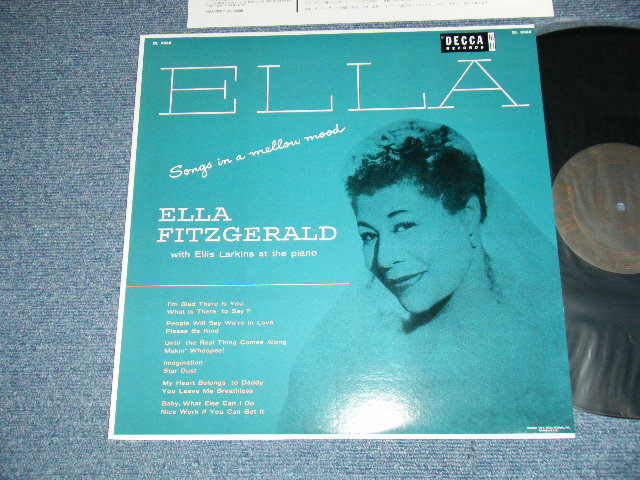 Photo1: ELLA FITZGERALD  エラ・フィッツジェラルド - SONGS IN A MELLOW MOOD (MINT/MINT) / 1997 Version JAPAN REISSUE Used LP