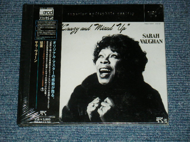 Photo1: Sarah Vaughan サラ・ヴォーン  – Crazy And Mixed Up 枯葉  (SEALED) / 1997 JAPAN ORIGINAL "PROMO" "DIGI-PACK" "BRAND NEW SEALED" CD With OBI