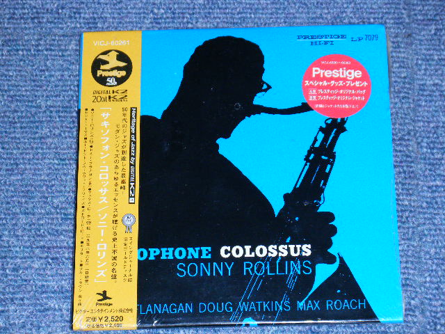 Photo1: JOHN COLTRANE ジョン・コルトレーン - SAXOPHONE COLOSSUS (SEALED) / 1999 JAPAN ORIGINAL "PROMO" "MINI-LP CD / 紙ジャケ" "BRAND NEW SEALED" CD With OBI