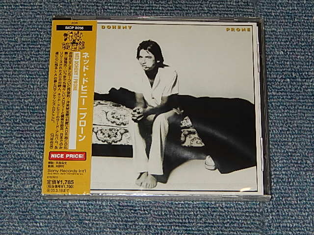 Photo1: NED DOHENY ネッド・ドヒニー - PRONE プローン (SEALED) /  2002 JAPAN "BRAND NEW SEALED" CD With OBI
