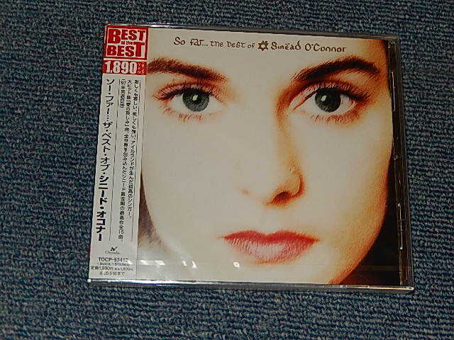 Photo1: SINEAD O'CONNOR Sinéad O'Connor シニード・オコナー - SO FAR...THE BEST OF SINEAD O'CONNOR ソー・ファー・ザ・ベスト・オブ・シニード・オコナー  (SEALED) / 2004 JAPAN "BRAND NEW SEALED" CD With OBI