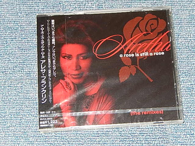 Photo1: ARETHA FRANKLIN アレサ・フランクリン - A ROSE IS STILL A ROSE(THE REMIXES) ア・ローズ・イズ・スティル・ア・ローズ (Sealed) / 1998 JAPAN "BRAND NEW SEALED" 2-CD  With OBI 