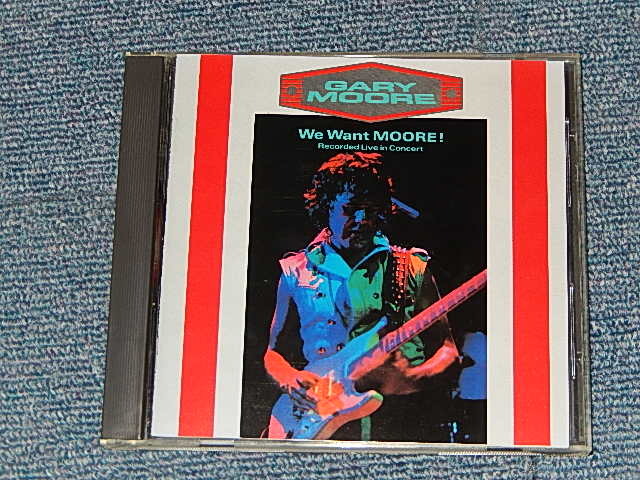 Photo1: GARY MOORE ゲイリー・ムーア  - WE WANT MOORE (MINT-/MINT) /  1989 Japan ORIGINAL Used CD