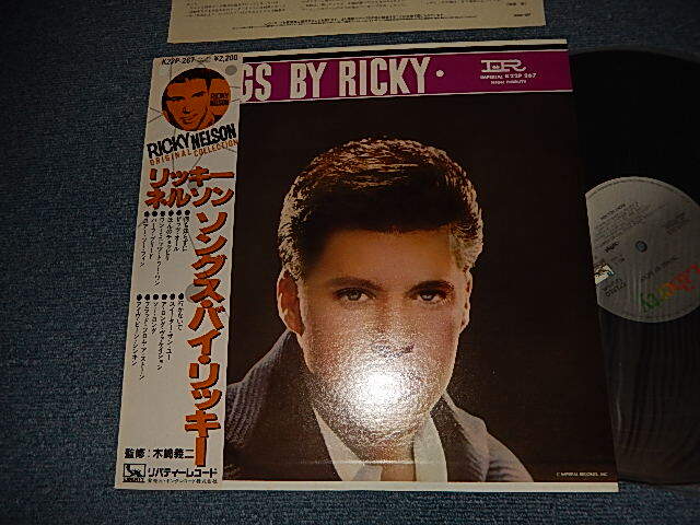 Photo1: RICKY NELSON リッキー・ネルソン - SONGS BY RICKY  ソングス・バイ・リッキー (MINT-/MINT-) /  1982 JAPAN ORIGINAL Used LP with OBI