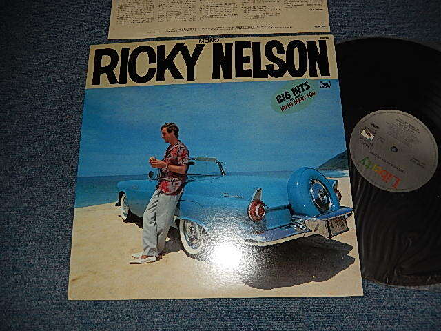 Photo1: RICKY NELSON リッキー・ネルソン - BIG HITS (MINT-/MINT) /  1978 JAPAN ORIGINAL Used LP