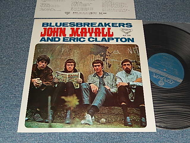 Photo1:  JOHN MAYALL  and The BLUES BREAKERS with ERIC CLAPTONジョン・メイオールとブルース・ブレイカーズ - エリック・クラプトンとジョン・メイオール JOHN MAYALL  and The BLUES BREAKERS with ERIC CLAPTON  (MINT/MINT ) / 1969 Version JAPAN  RE-PRESS REISSUE Used LP