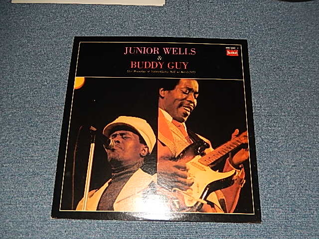 Photo1: ジュニア・ウエルズ＆バディ・ガイJUNIOR WELLS & BUDDY GUY - JUNIOR WELLS & BUDDY GUY  : LIVE RECORDING AT YUBINCHOKIN HALL ON MARCH 1975 (Ex+++/MINT-)  /  1975 JAPAN Only ORIGINAL Used 2-LP's 