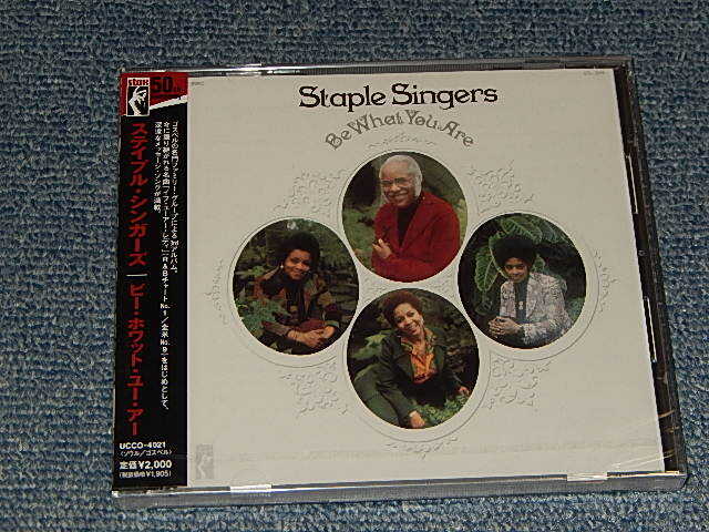 Photo1: THE STAPLE SINGERS ザ・ステイプル・シンガーズ  - BE WHAT YOU ARE ビー・ホワット・ユー・アー (SEALED) / 2007 JAPAN "BRAND NEW SEALED" CD with OBI  オビ付き