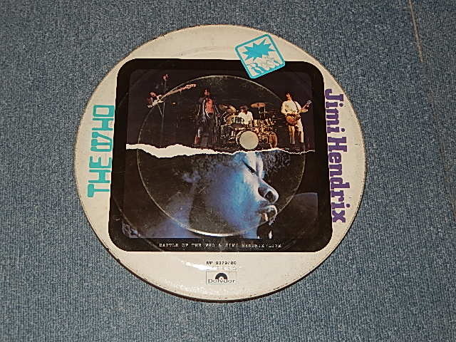 Photo1: THE WHO ザ・フー / JIMI HENDRIX  ジミ・ヘンドリックス - BATTLE OF R\THE WHO & JIMI HENDRIX (VG++/MINT-)  / 1971 JAPAN ORIGINAL "With METAL TIN CAN BOX" Used 2 LP's 