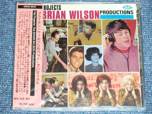 Photo1: V.A. - PET PROJECTS : THE BRIAN WILSON PRODUCTIONS / 2003 UK Released Version +2003 JAPAN  OBI & LINNER  Brand New  Sealed  CD