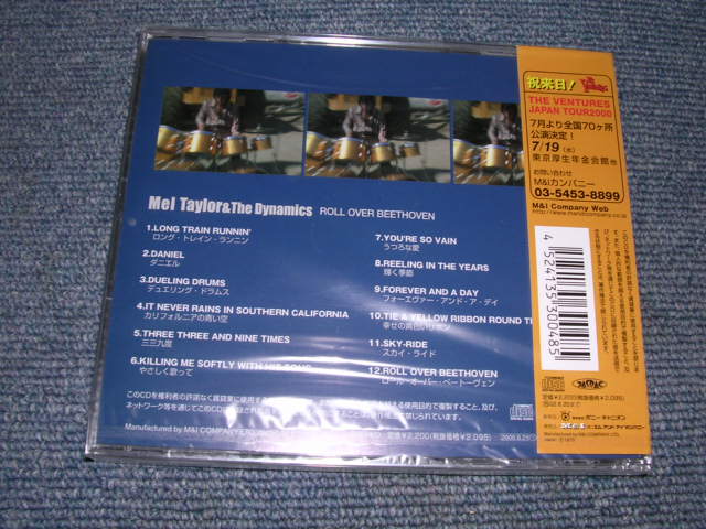 Photo: MEL TAYLOR ( of THE VENTURES) - ROLL OVER BEETHOVEN  / 2000 JAPAN Original Sealed CD 