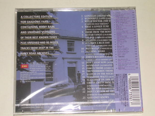 Photo: THE SHADOWS - AT ABBEY ROAD  THE COLLECTORS EDDITION  / 1998 JAPAN SEALED CD With OBI 