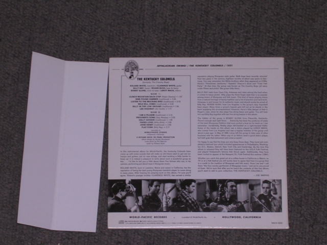 Photo: KENTUCKY COLONELS - APPALACHIAN SWING! / 2004 JAPAN Mini-LP Paper-Sleeve CD used With Obi  