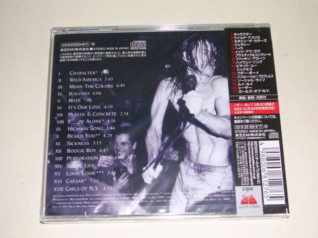 Photo: IGGY POP - AMERICAN CAESAR / 2003 JAPAN Sealed Brand New CD 