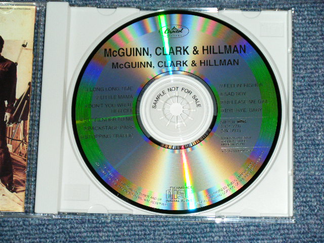 Photo: McGUINN, CLARK & HILLMAN ( THE BYRDS ) - McGUINN, CLARK & HILLMAN / 1998 JAPAN  ORIGINAL PROMO Used  CD With OBI 