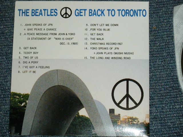 Photo: THE BEATLES  - GET BACK TO TORONTO  / Mini-LP PAPER SLEEVE Used COLLECTOR'S CD 