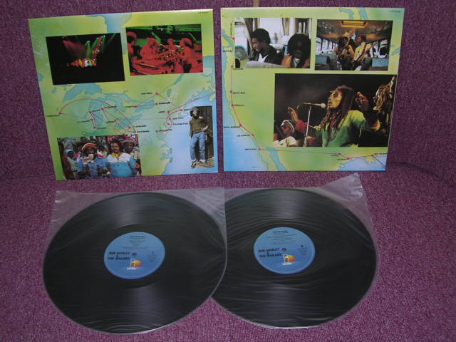 Photo: BOB MARLEY & THE WAILERS - BABYLON BY BUS / 1978 JAPAN LP w/OBI 