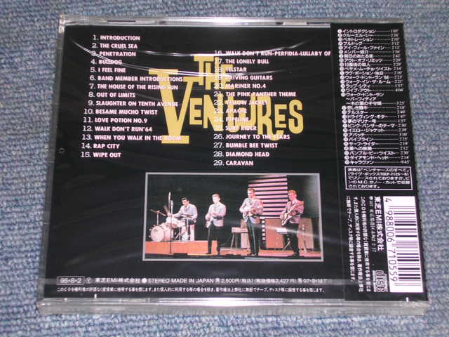 Photo: THE VENTURES - LIVBE IN JAPAN '65 ( 1st EDITION )  / 1995 JAPAN Original Sealed CD 