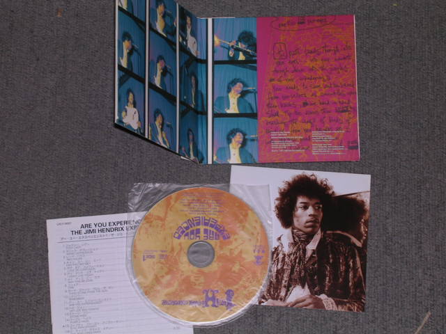Photo: JIMI HENDRIX - ARE YOU EXPERIENCED?  / 2000 JAPAN Mini-LP Paper-Sleeve CD used With OBI 