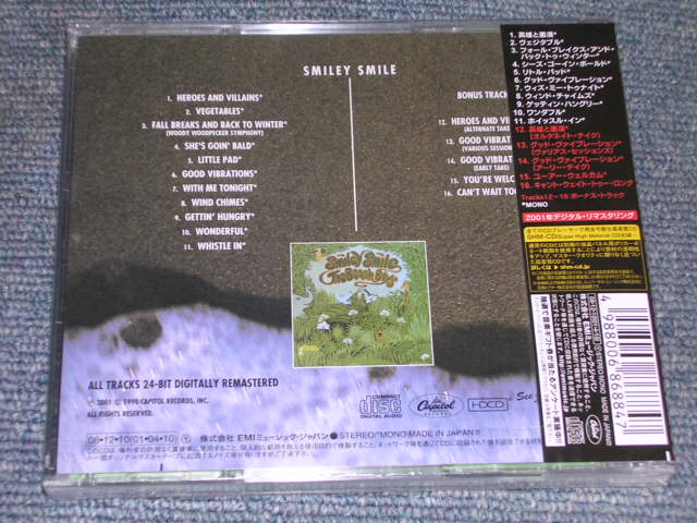 Photo: THE BEACH BOYS -SMILY SMILE / 2008 JAPAN ONLY Limited SHM-CD Sealed  