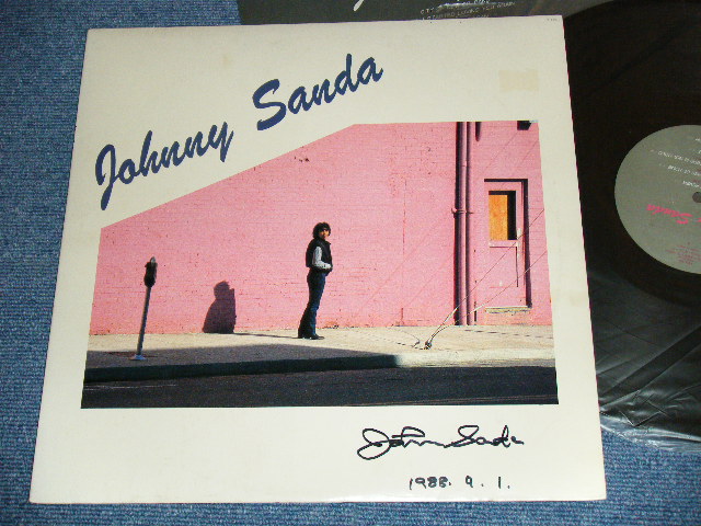 Photo1: JOHNNY SANDA - JOHNNY SANDA ( With AUTO GRAPHED SIGNED )   / 1987? JAPAN  ORIGINAL LP 
