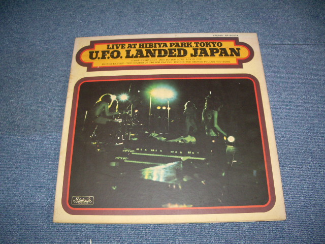 Photo1: UFO - LANDED JAPAN  LIVE AT HIBIYA PARK ,TOKYO (VG+++/Ex++ )  / 1970? JAPAN ORIGINAL  LP  
