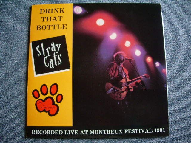 Photo1: STRAY CATS - DRINK THAT BOTTOLE / COLLECTORS ( BOOT ) LPN BRAND NEW DEAD STOCK 