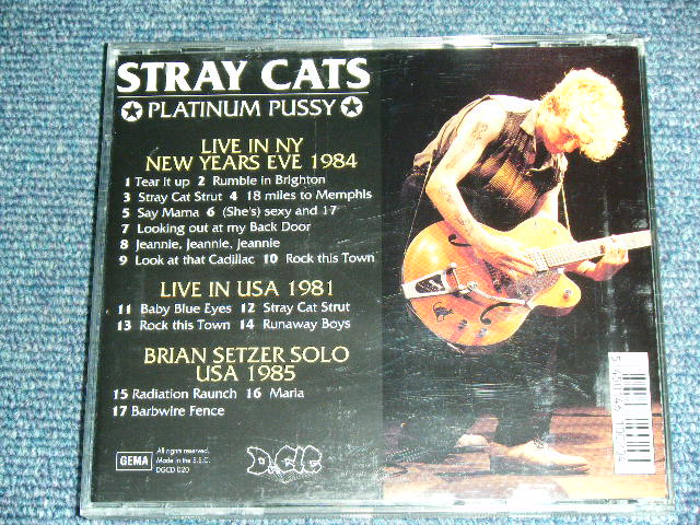 Photo: STRAY CATS ストレイ・キャッツ  - PLATINUM PUSSY /  COLLECTORS (  BOOT ) Used CD