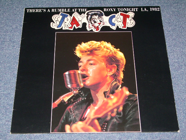 Photo1: STRAY CATS - THERE'S A RUMBLE AT THE ROXY TONIGHT LA 1982  /  COLLECTORS ( BOOT ) Used LP