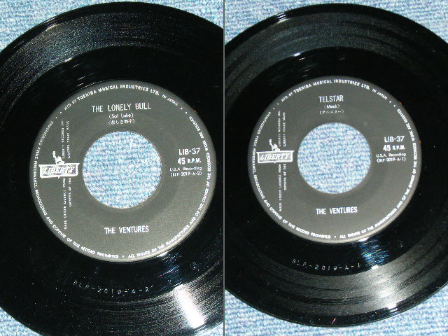 Photo: THE VENTURES  - TELSTAR  ( 330 Yen Mark : VG+/Ex++ ) / 1962 JAPAN ORIGINAL Used 7" Single 