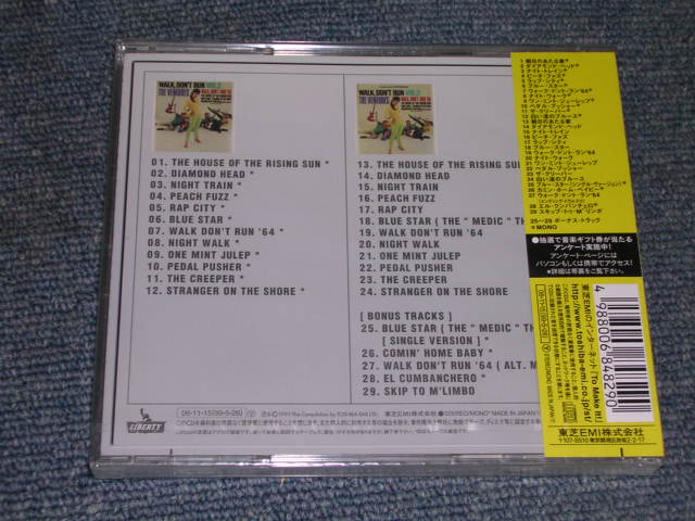 Photo: THE VENTURES - WALK DON'T RUN VOL.2 ( MONO & STEREO 2 in 1 + Bonus )  / 2006 JAPAN 1st Press Limited Sealed CD 